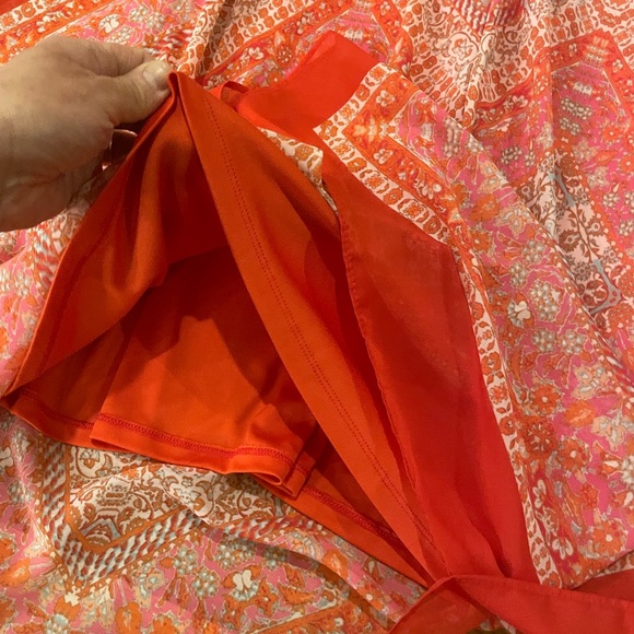 ⚡️FLASH SALE⚡️Boho Oversized Flowly Hanky Style Maxi Dress size small - Picture 6 of 6